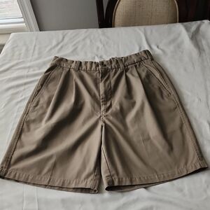 Men's Outer Rim Outdoor Pleated Tan Shorts